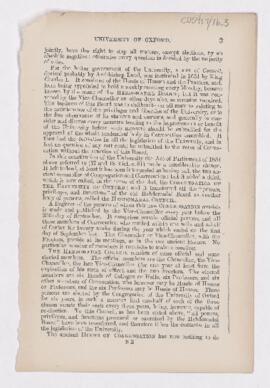 History and evolution of the Hebdomadal Council of Oxford University