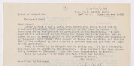 Letter, October 20, 1916