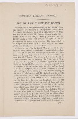 Pamphlet