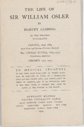 Publisher's promotional pamphlet