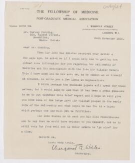 Letter, November 24, 1923
