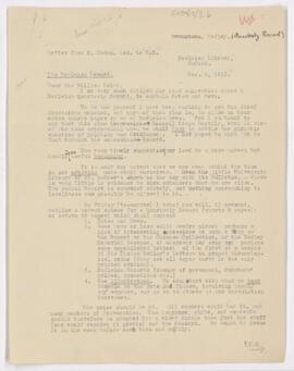 Letter, December 4, 1913