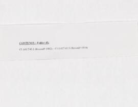 Letter to Harvey Cushing, January 14, 1921