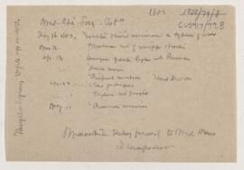 Cushing's notes, Medico-Chirurgical Society, 1883