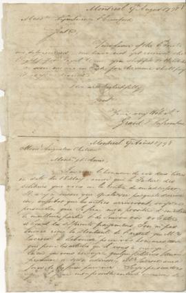 Grant and Laframboise letter book loose leaves