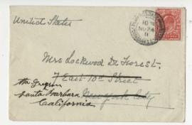 Correspondence, 1910-1911