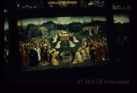 Belgium Pavilion, Jan Van Eyck "The Adoration of the Lamb"